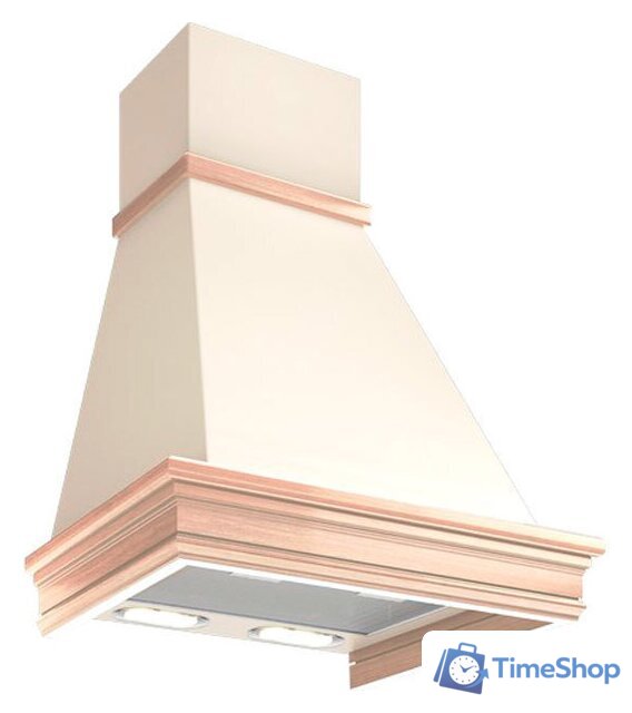 Кухонная вытяжка Elikor Вилла Валенсия 60П-650-П3Л (белый/дуб неокрашенный) (840918-1) - Изображение №1 — Интернет-магазин Time-Shop
