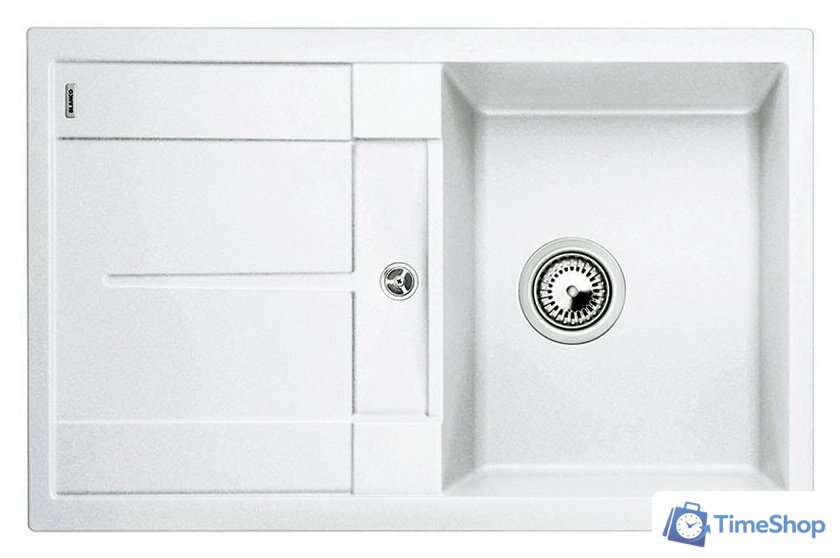 Кухонная мойка Blanco Metra 45 S 513187 (белый) - Изображение №1 — Интернет-магазин Time-Shop