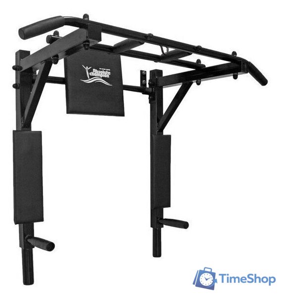 Турник с брусьями Absolute Champion Профи 3 в 1 АЧ 14938 (черный) - Изображение №1 — Интернет-магазин Time-Shop