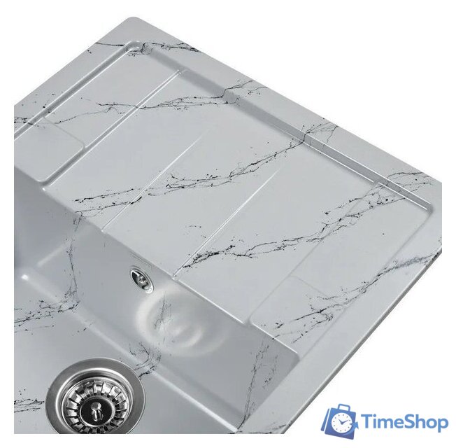 Кухонная мойка Wisent WB22-16 (с сифоном GER013) - Изображение №5 — Интернет-магазин Time-Shop