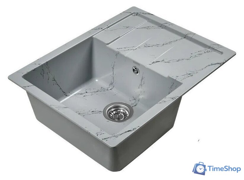 Кухонная мойка Wisent WB22-16 (с сифоном GER013) - Изображение №2 — Интернет-магазин Time-Shop