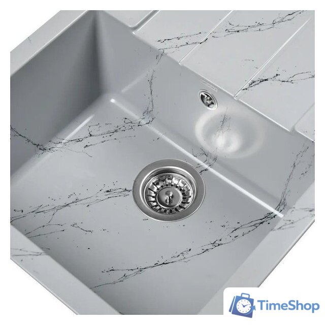 Кухонная мойка Wisent WB22-16 (с сифоном GER013) - Изображение №4 — Интернет-магазин Time-Shop