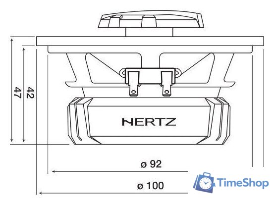 Коаксиальная АС Hertz DCX 100.3 - Изображение №11 — Интернет-магазин Time-Shop