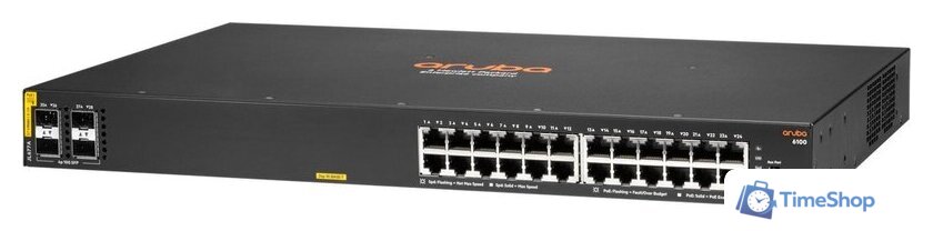Управляемый коммутатор 2-го уровня Aruba 6100 Series JL677A - Изображение №2 — Интернет-магазин Time-Shop