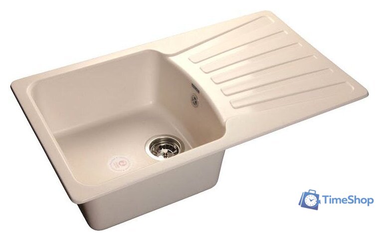 Кухонная мойка GranFest GF-S850L (белый) - Изображение №1 — Интернет-магазин Time-Shop
