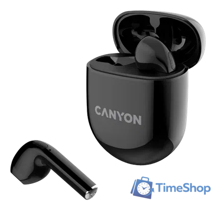 Наушники Canyon TWS-6 (черный) - Изображение №1 — Интернет-магазин Time-Shop