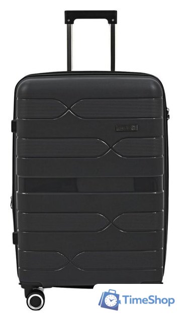 Чемодан-спиннер Pride РР-204 (L, черный) - Изображение №1 — Интернет-магазин Time-Shop