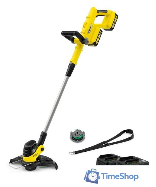Триммер Karcher LTR 3-18 Dual Battery Set 1.445-451.0 (с 2-мя АКБ) - Изображение №1 — Интернет-магазин Time-Shop