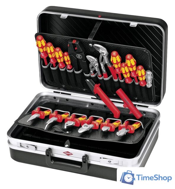 Универсальный набор инструментов Knipex 002120 (20 предметов) - Изображение №1 — Интернет-магазин Time-Shop