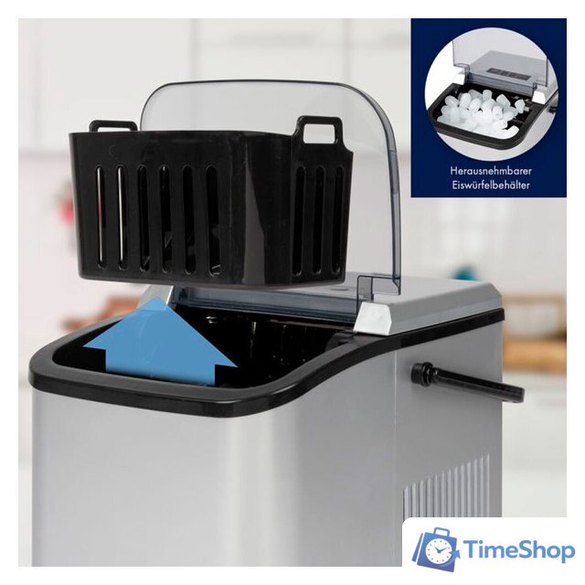 Льдогенератор Clatronic EWB 3785 silber - Изображение №7 — Интернет-магазин Time-Shop