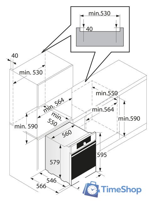Электрический духовой шкаф ASKO OP8678G - Изображение №2 — Интернет-магазин Time-Shop