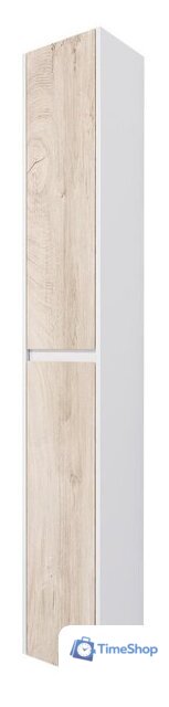  Dreja Шкаф-пенал Slim 30 99.0504 (белый глянцевый/дуб кантри) - Изображение №3 — Интернет-магазин Time-Shop
