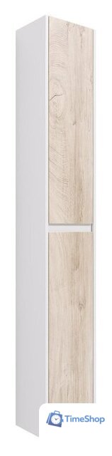  Dreja Шкаф-пенал Slim 30 99.0504 (белый глянцевый/дуб кантри) - Изображение №5 — Интернет-магазин Time-Shop