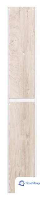  Dreja Шкаф-пенал Slim 30 99.0504 (белый глянцевый/дуб кантри) - Изображение №1 — Интернет-магазин Time-Shop