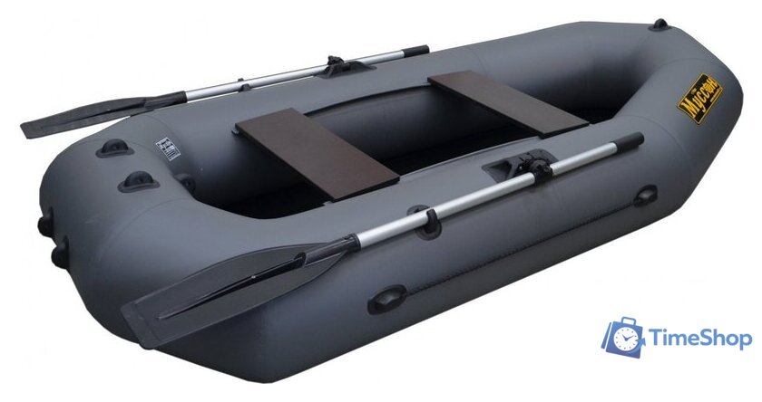 Гребная лодка Муссон R-240 (серый) - Изображение №6 — Интернет-магазин Time-Shop