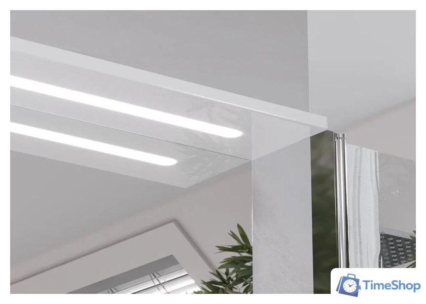  Volna Шкаф с зеркалом Joli 70 L (белый) - Изображение №4 — Интернет-магазин Time-Shop