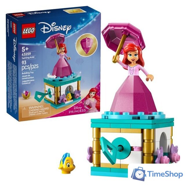 Конструктор LEGO Disney Princess 43259 Вращение Ариэль - Изображение №3 — Интернет-магазин Time-Shop