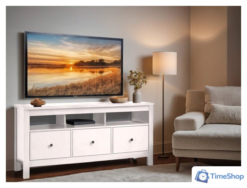 Тумба Mio Tesoro Сага 2.08.03.090.1 (белый) - Изображение №3 — Интернет-магазин Time-Shop