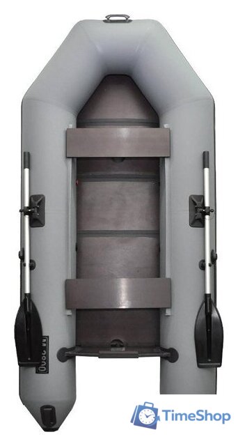 Моторно-гребная лодка Муссон 2800 СК LIGHT (серый) - Изображение №1 — Интернет-магазин Time-Shop