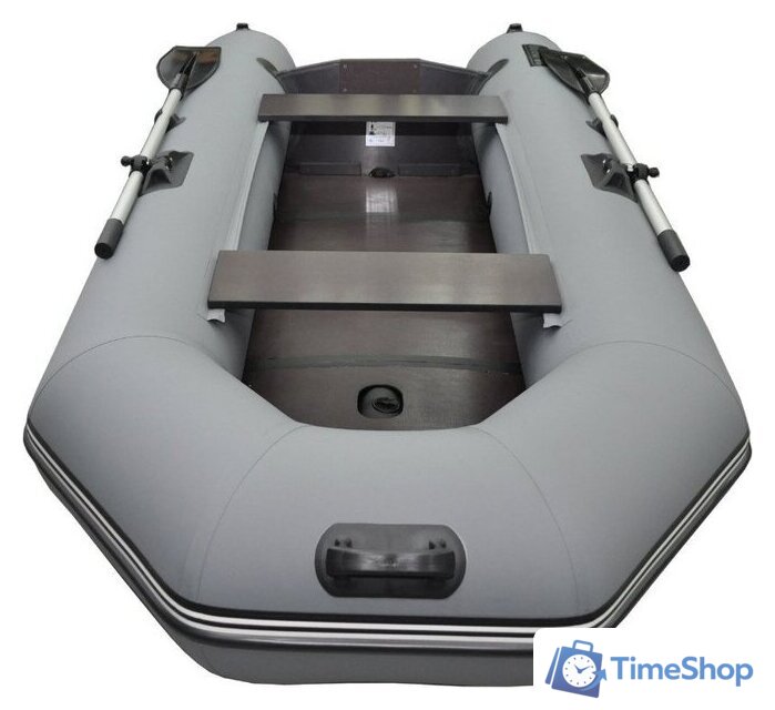 Моторно-гребная лодка Муссон 2800 СК LIGHT (серый) - Изображение №6 — Интернет-магазин Time-Shop