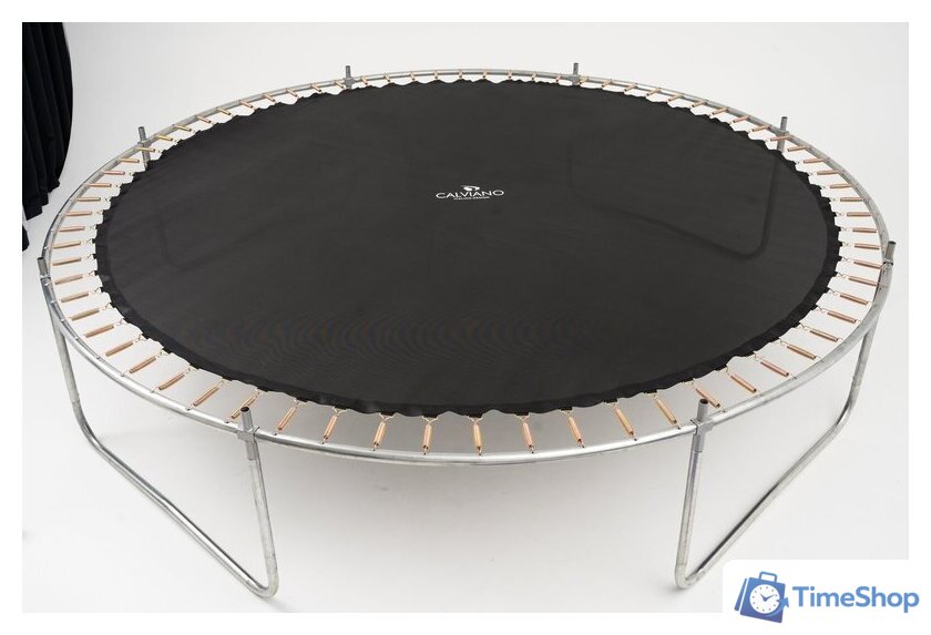 Батут Calviano Inside Master Purple 374 см - 12ft (внутренняя сетка, с лестницей) - Изображение №2 — Интернет-магазин Time-Shop