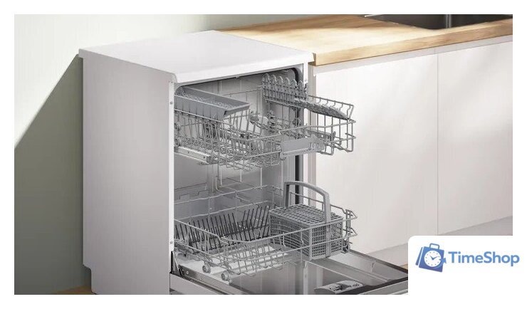 Отдельностоящая посудомоечная машина Bosch Serie 2 SMS26AW00Q - Изображение №3 — Интернет-магазин Time-Shop