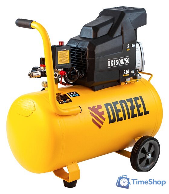 Компрессор Denzel DK1500/50 - Изображение №1 — Интернет-магазин Time-Shop