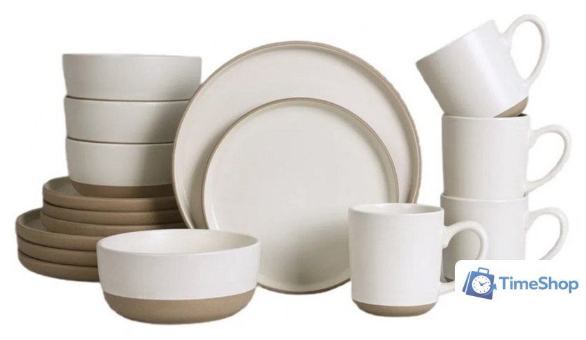 Столовый сервиз Jewel Латте ПС0007-53 - Изображение №1 — Интернет-магазин Time-Shop