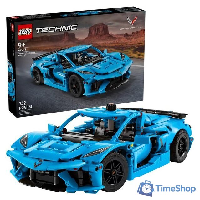 Конструктор LEGO Technic 42217 Chevrolet Corvette Stingray Blue - Изображение №1 — Интернет-магазин Time-Shop