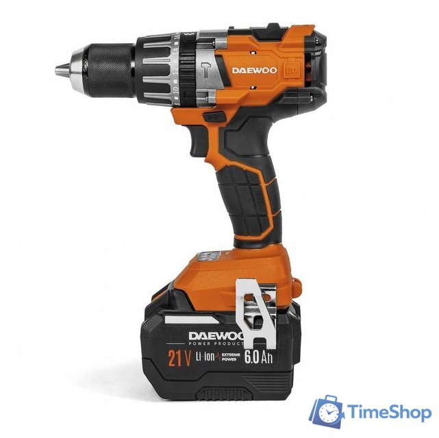 Ударная дрель-шуруповерт Daewoo Power DAA 2161Li (с 2-мя АКБ, кейс) - Изображение №5 — Интернет-магазин Time-Shop