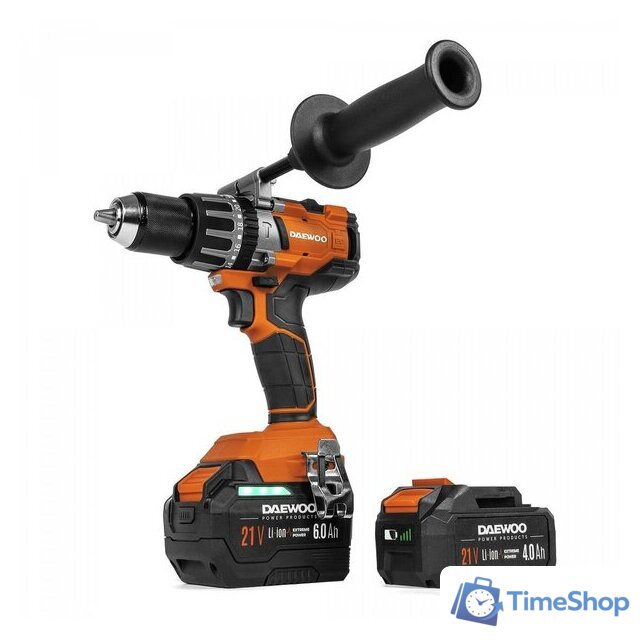 Ударная дрель-шуруповерт Daewoo Power DAA 2161Li (с 2-мя АКБ, кейс) - Изображение №9 — Интернет-магазин Time-Shop