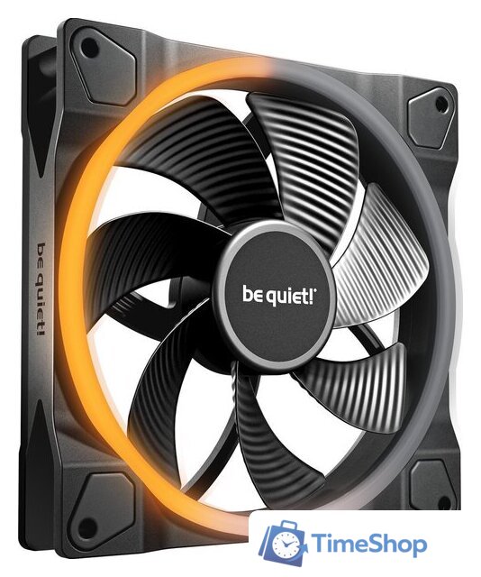 Вентилятор для корпуса be quiet! Light Wings 140mm PWM Reverse Black BL134 - Изображение №1 — Интернет-магазин Time-Shop
