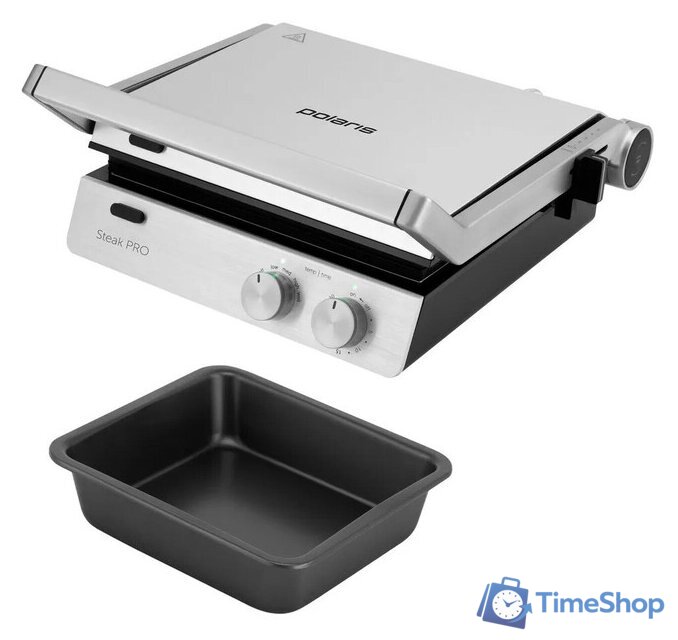 Электрогриль Polaris PGP 2803 - Изображение №1 — Интернет-магазин Time-Shop