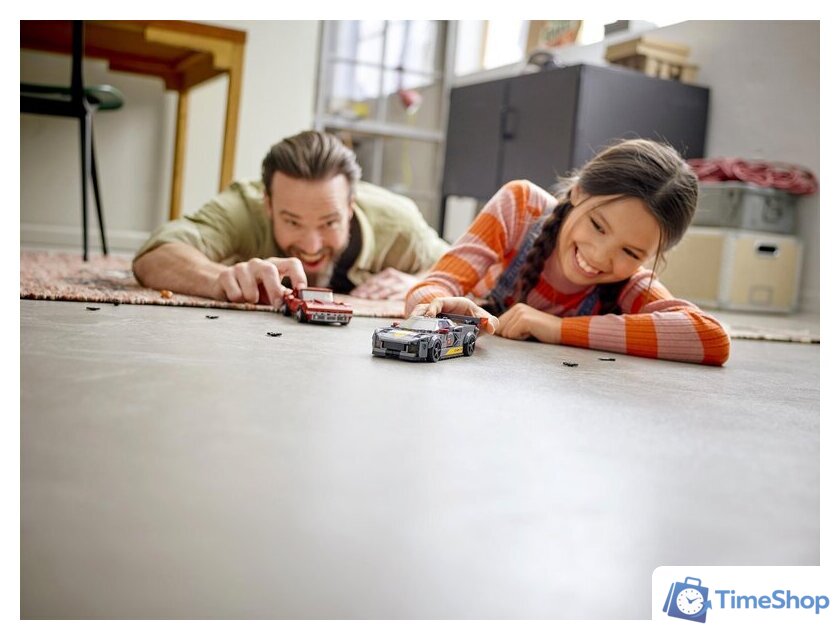 Конструктор LEGO Speed Champions 76903 Chevrolet Corvette C8.R and 1968 Chevrolet - Изображение №14 — Интернет-магазин Time-Shop