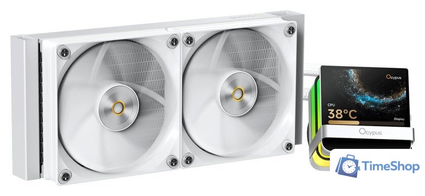 Система жидкостного охлаждения для процессора Ocypus Sigma L24 PRO WH Sigma-L24-WH2ANWL00P-GL - Изображение №1 — Интернет-магазин Time-Shop