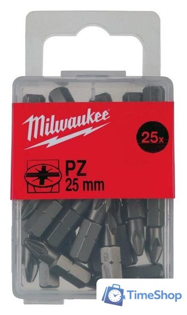 Набор бит Milwaukee 4932399589 (25 предметов) - Изображение №1 — Интернет-магазин Time-Shop