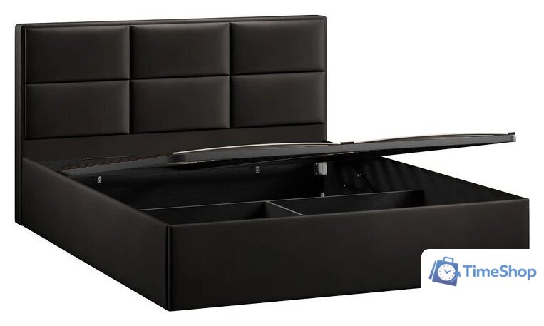 Кровать Трия Стелла Тип 1 160x200 (велюр Confetti Stone) - Изображение №2 — Интернет-магазин Time-Shop