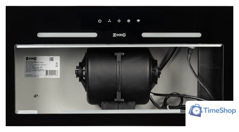 Кухонная вытяжка ZorG Platino 750 60 S (черный) - Изображение №4 — Интернет-магазин Time-Shop