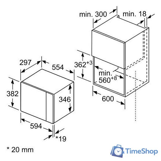 Микроволновая печь Bosch BFL524MB0 - Изображение №2 — Интернет-магазин Time-Shop