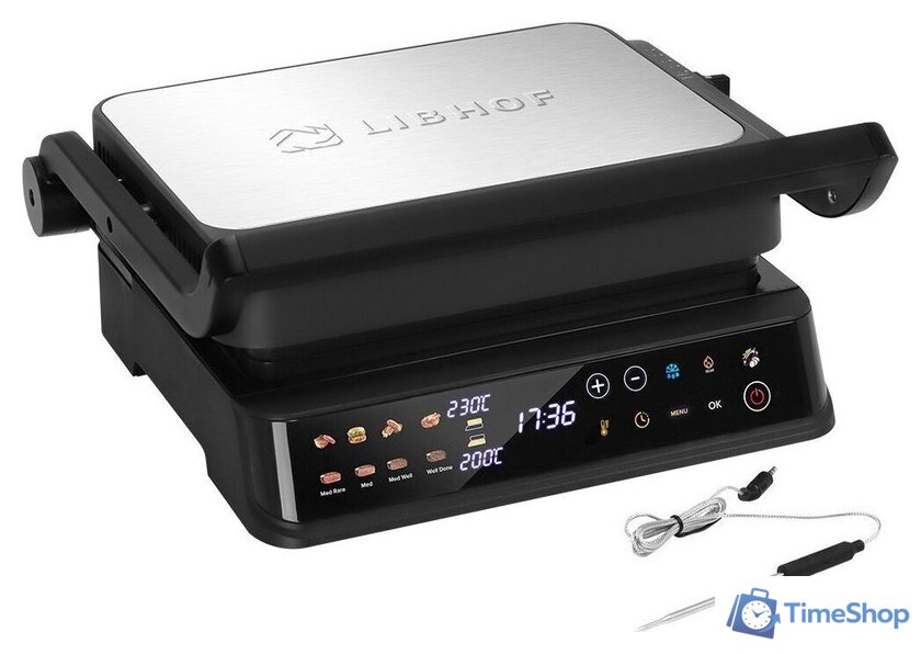 Электрогриль Libhof GM-2000M - Изображение №1 — Интернет-магазин Time-Shop