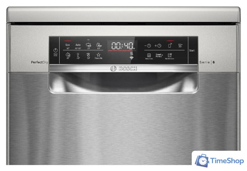Отдельностоящая посудомоечная машина Bosch Serie 6 SPS6ZMI29E - Изображение №2 — Интернет-магазин Time-Shop