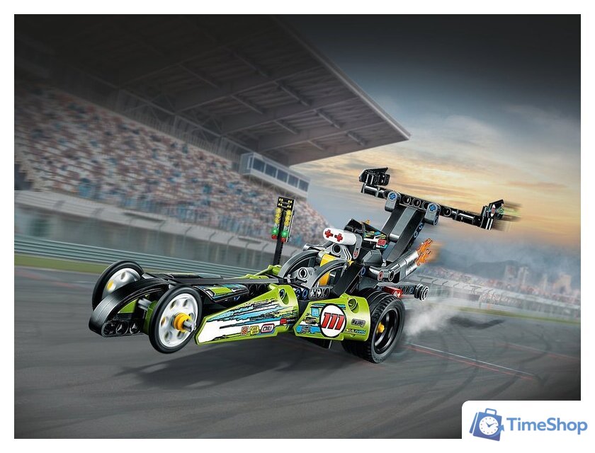 Конструктор LEGO Technic 42103 Драгстер - Изображение №12 — Интернет-магазин Time-Shop