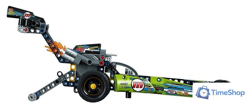 Конструктор LEGO Technic 42103 Драгстер - Изображение №8 — Интернет-магазин Time-Shop