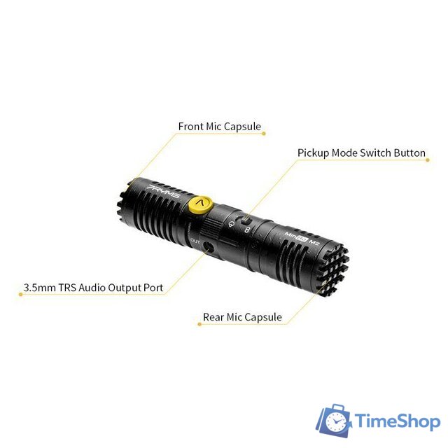 Проводной микрофон 7Ryms MinBo M2 - Изображение №6 — Интернет-магазин Time-Shop