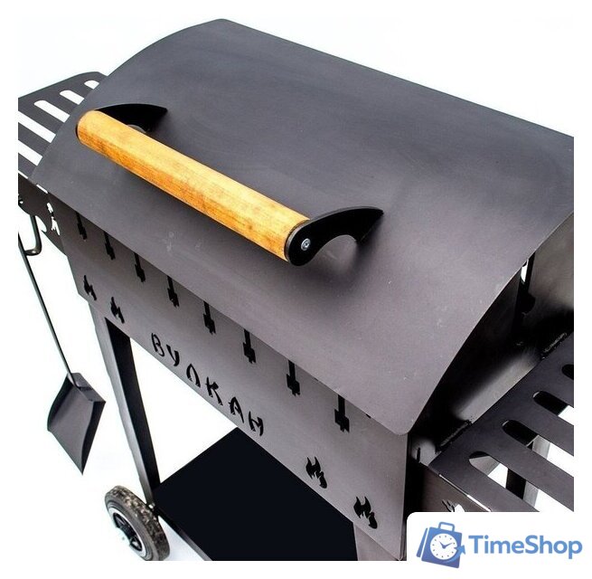 Мангал для дачи Вулкан Гриль М 5 мм на колесах - Изображение №4 — Интернет-магазин Time-Shop