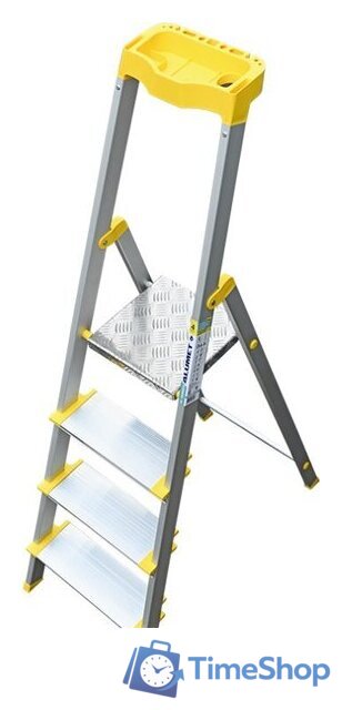 Лестница-стремянка Алюмет AS704AK015 - Изображение №1 — Интернет-магазин Time-Shop