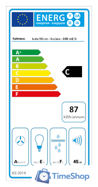 Кухонная вытяжка Falmec Lumina NRS Island 90 800 м3/ч (черный) - Изображение №3 — Интернет-магазин Time-Shop