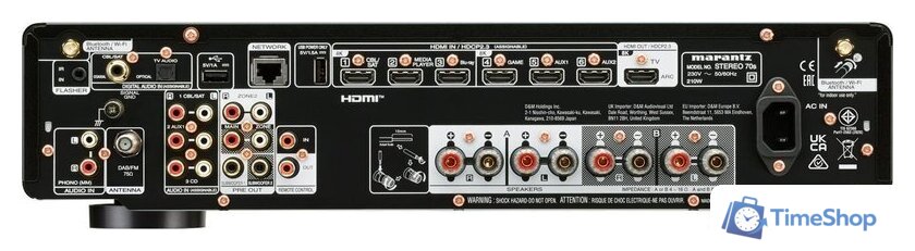 AV ресивер Marantz Stereo 70s (черный) - Изображение №4 — Интернет-магазин Time-Shop