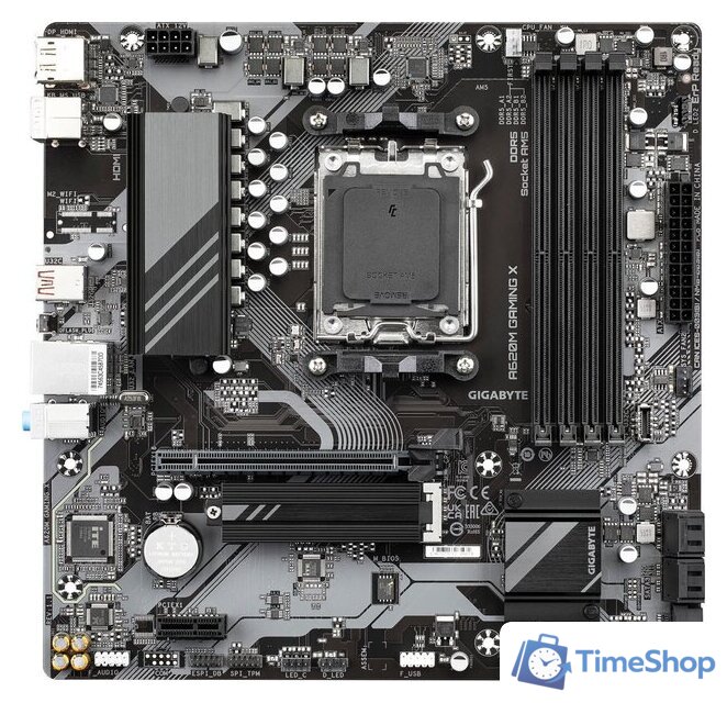 Материнская плата Gigabyte A620M Gaming X (rev. 1.1) - Изображение №1 — Интернет-магазин Time-Shop