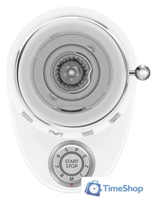 Электрическая кофемолка Smeg CGF03WHEU - Изображение №5 — Интернет-магазин Time-Shop